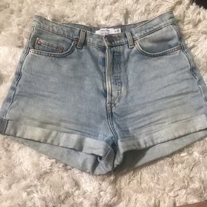 high waisted mom shorts!!